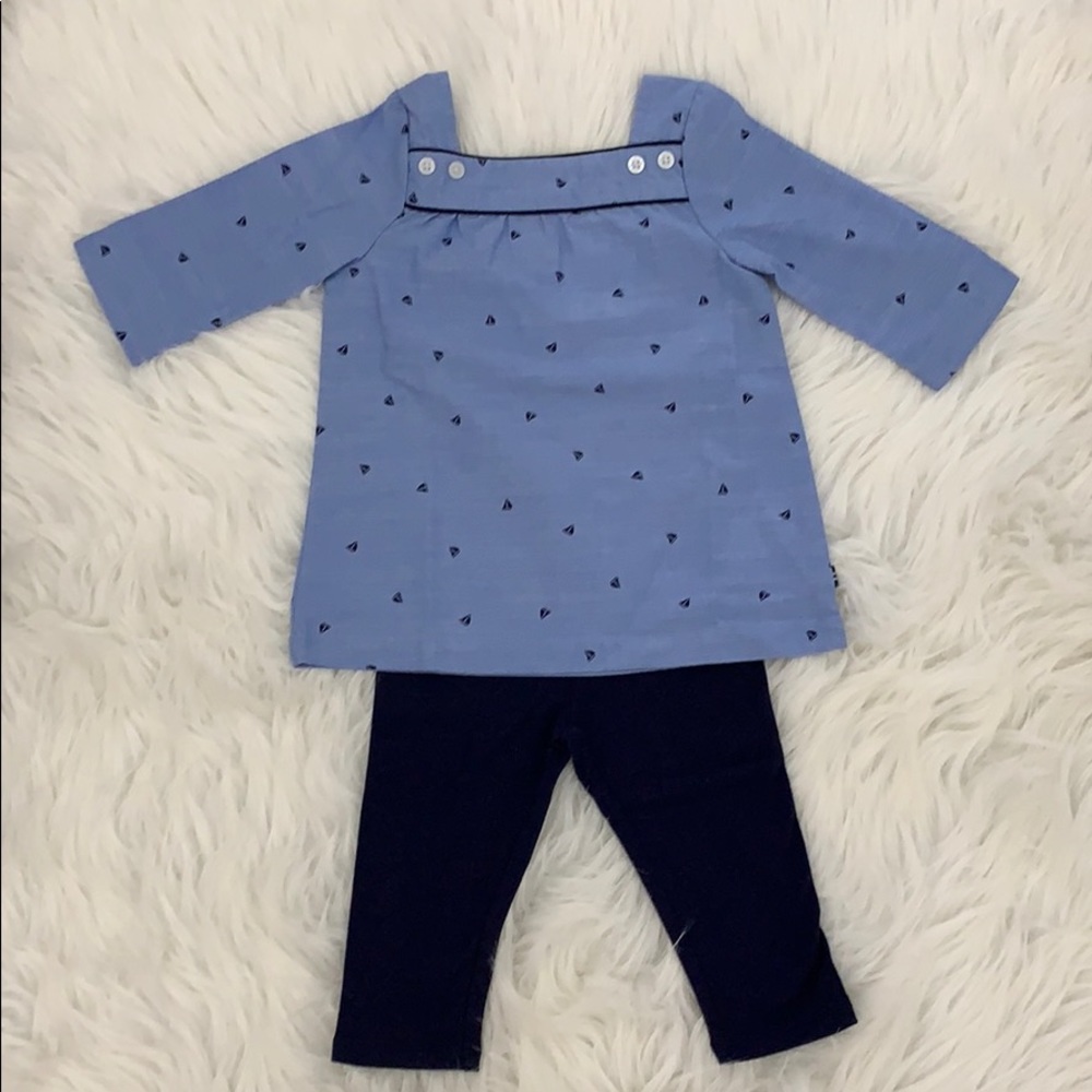 Náutica baby Girl 2-piece set Blouse and leggins